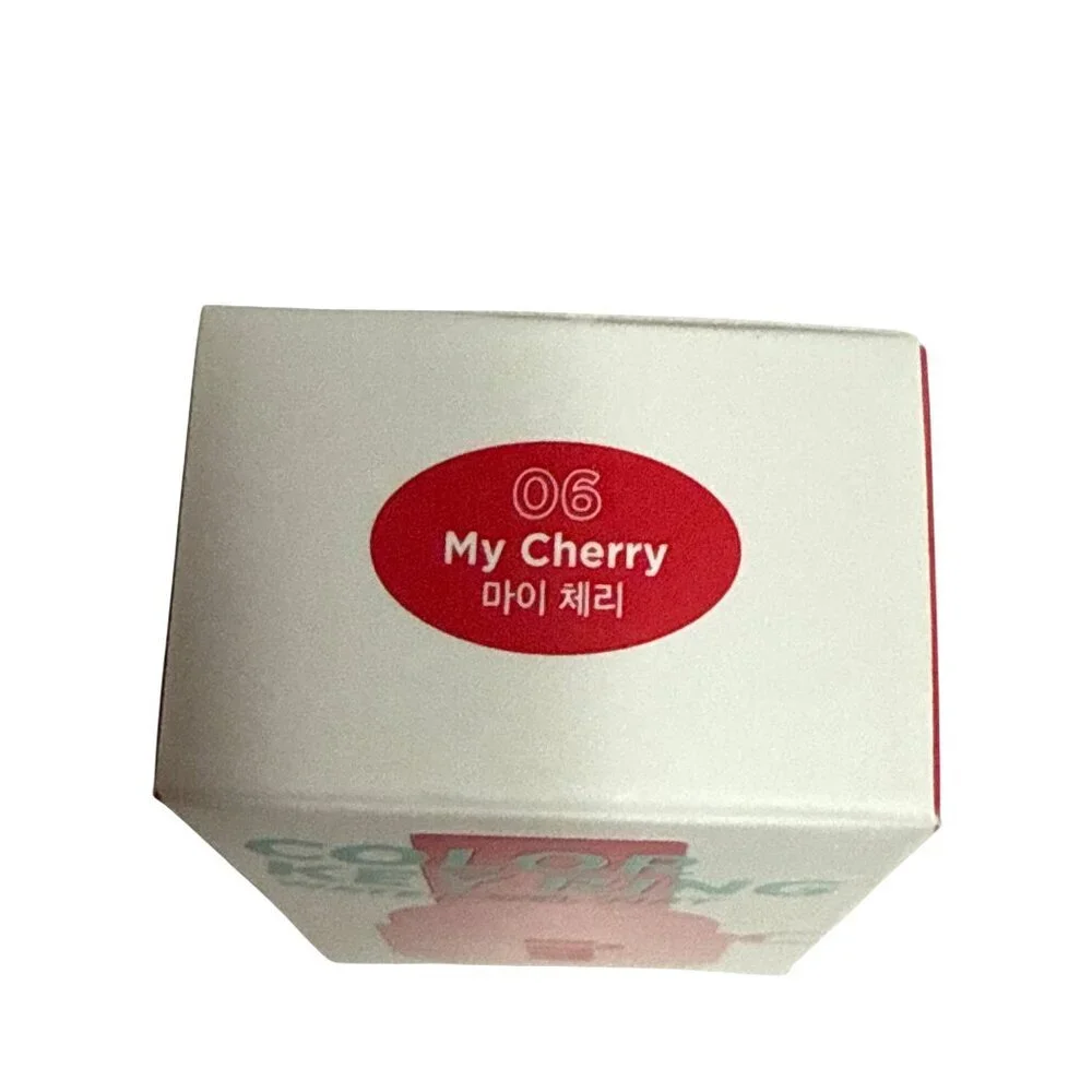 I'm Meme Color Key Ring Water Gel Lip Tint My Cherry Non Smudge Travel Size NEW